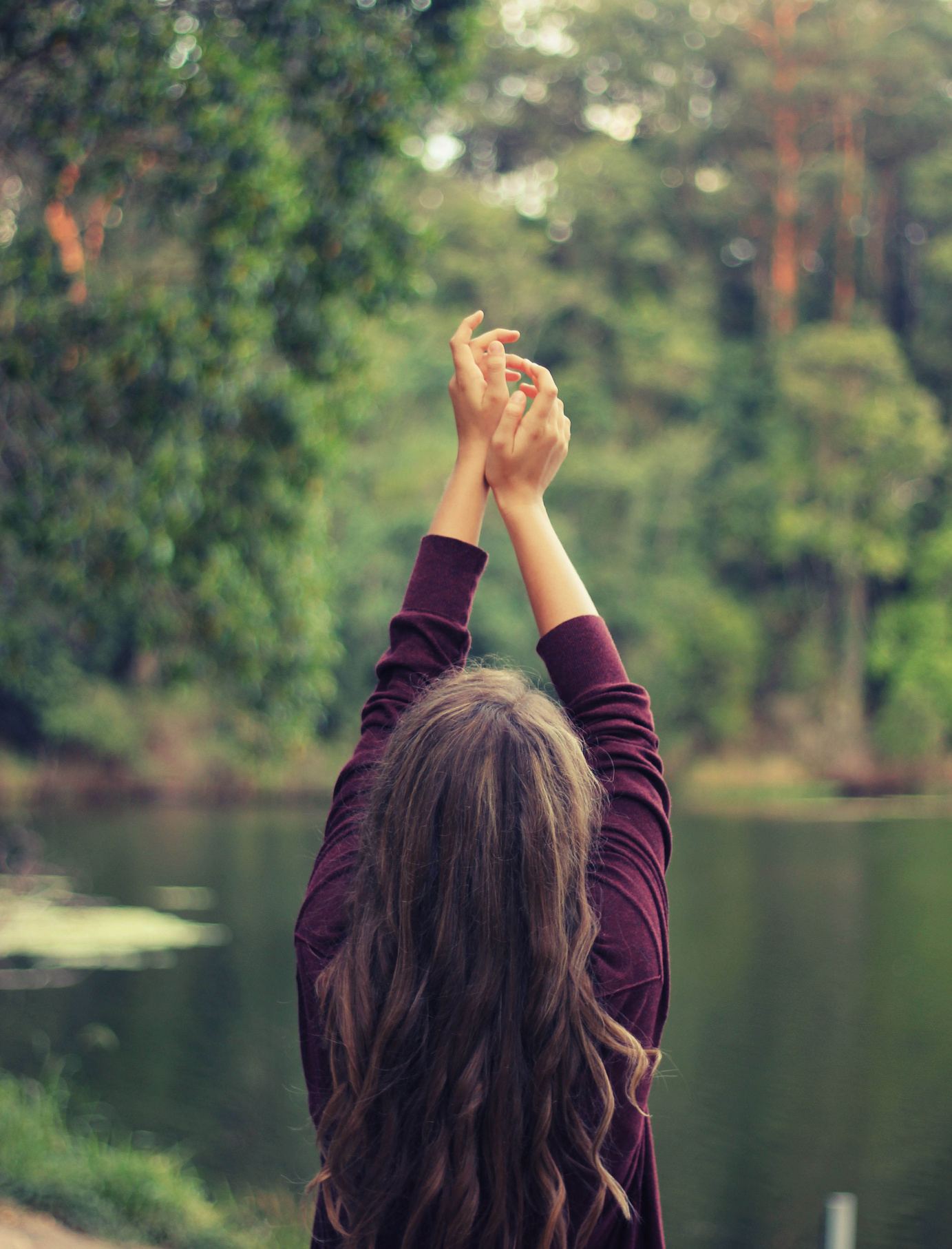 Woman in Nature